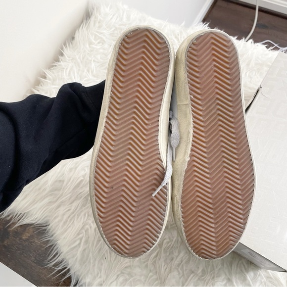 Golden Goose Women's Super-Star with suede star and blue heel tab size 40 - Picture 9 of 14